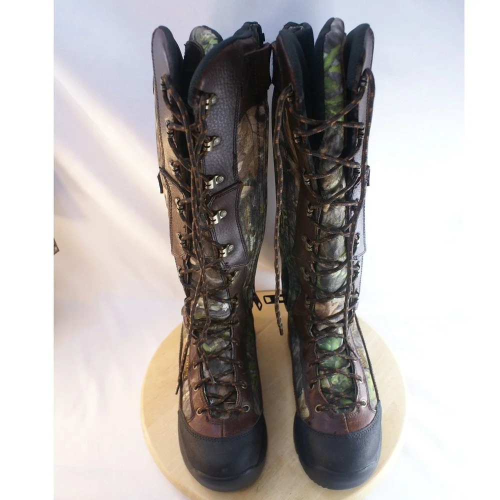 LaCrosse Venom 18 Mens Snake Boots Mossy Oak Camo Waterproof Hunting 425616 6.5